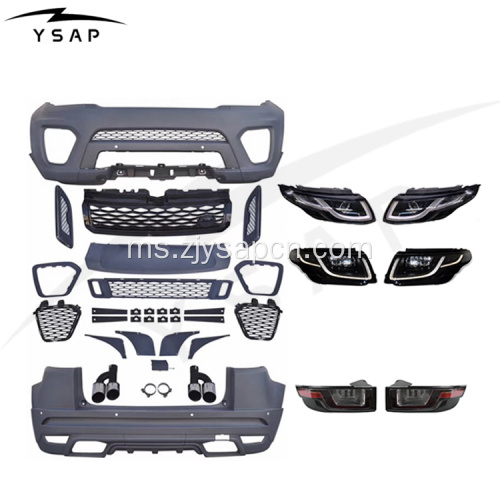 2010 Evoque Facelift hingga 2018 Evoque SVR Bodykit